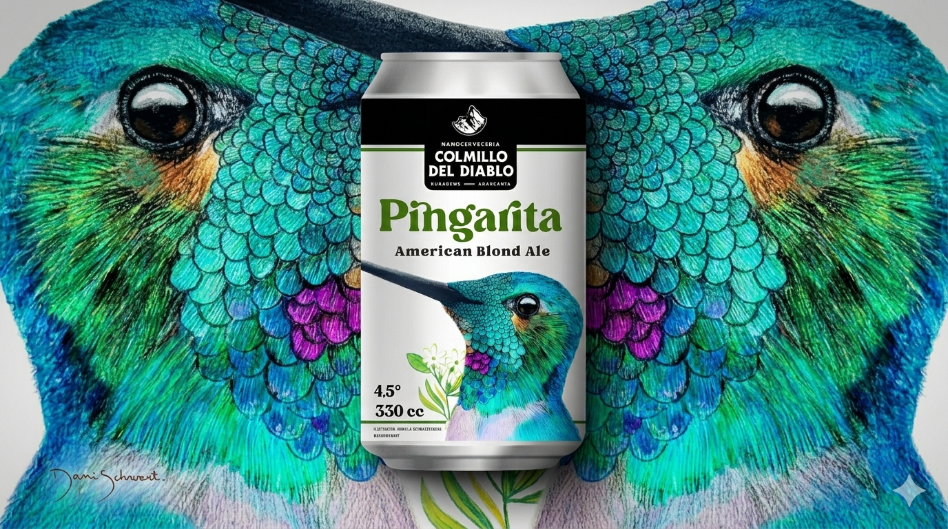 Lata de cerveza American Blonde Ale